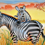 wildlife painting Acrylic on Canvas Size 24" x 36" by artist John Catalfamo